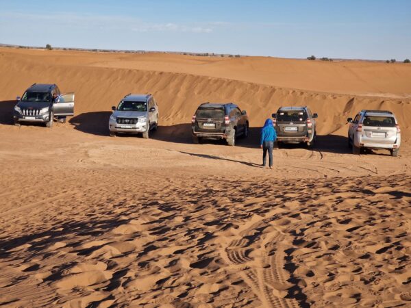 from deep sahara desert chegaga dunes